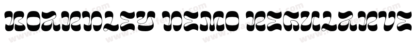Boardley Demo RegularVersion字体转换